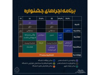 ششمین جشنواره سراسری تئاتر اردیبهشت دانشگاه دامغان