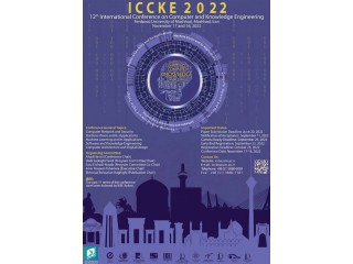 دوازدهمین همایش بین المللی کامپیوتر و مهندسی دانش ICCKE2022